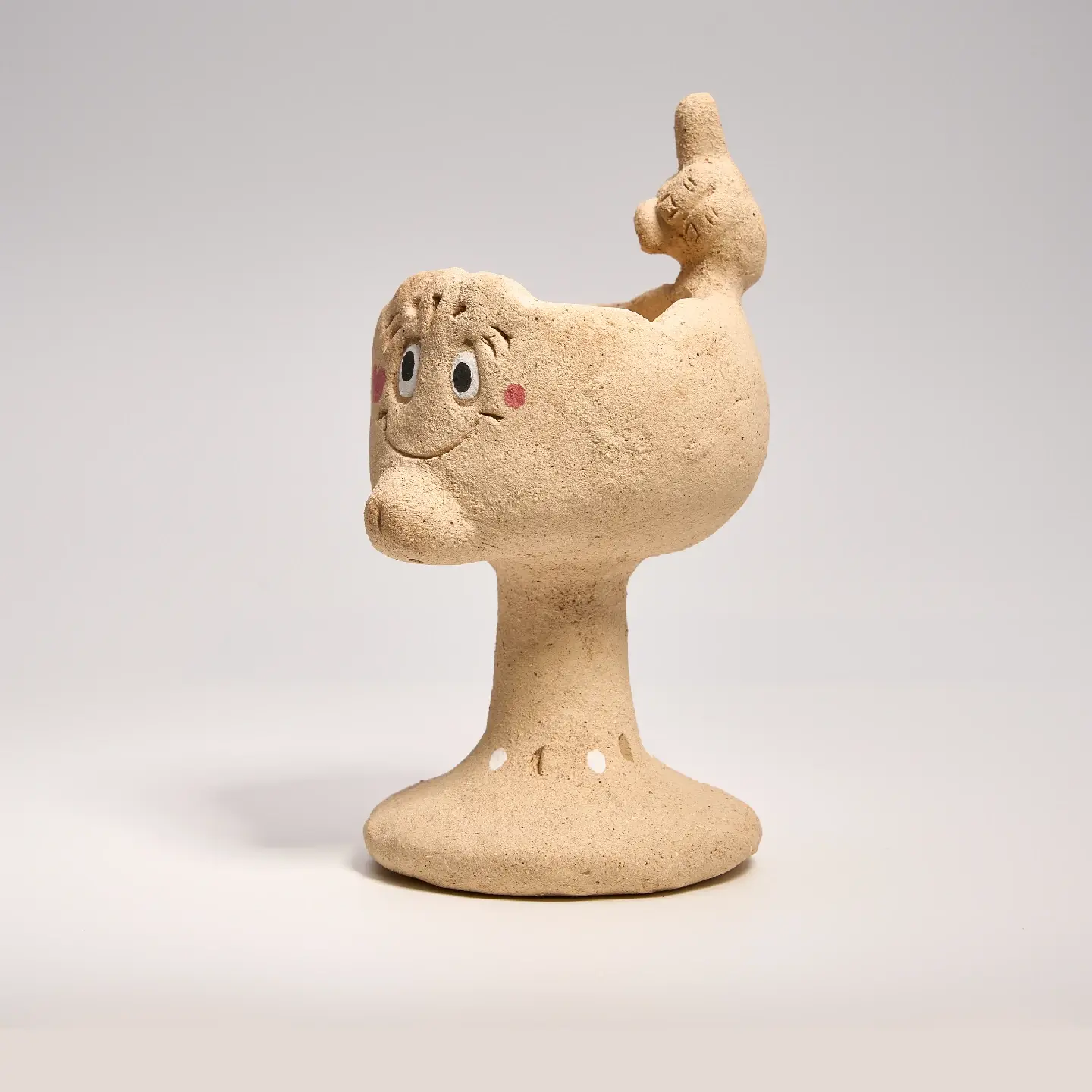 Jester’s Taunt Fragrance Holder-Unique & Thoughtful Gifts for Meaningful Moments Jester's Taunt Fragrance Holder-this handmade fragrance holder features a cheeky middle finger gesture full of sass