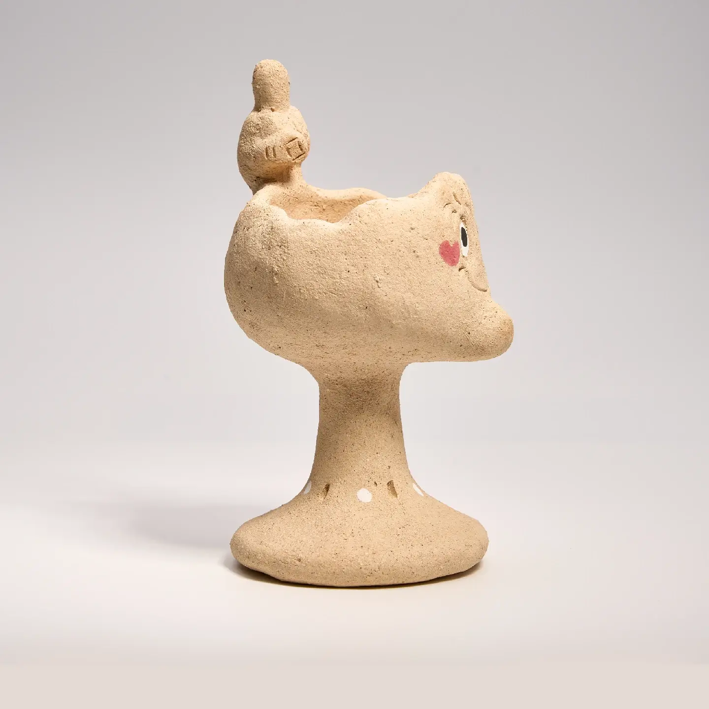 Jester’s Taunt Fragrance Holder-Unique & Thoughtful Gifts for Meaningful Moments Jester's Taunt Fragrance Holder-this handmade fragrance holder features a cheeky middle finger gesture full of sass