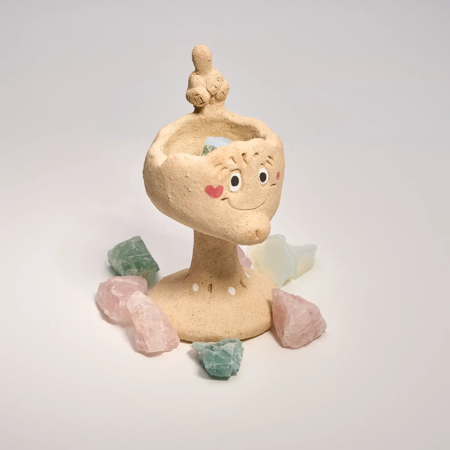 Jester’s Taunt Fragrance Holder-Unique & Thoughtful Gifts for Meaningful Moments Jester's Taunt Fragrance Holder-this handmade fragrance holder features a cheeky middle finger gesture full of sass