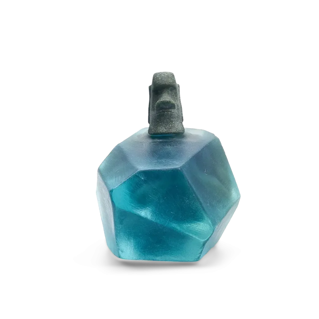 Moai Statue Soap Blind Box-Wash this soap blind box to reveal a hidden Moai pose inside.