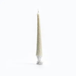 Bald David Bust Scented Candle–The scented candle's wax 'hair' slowly melts away as it burns