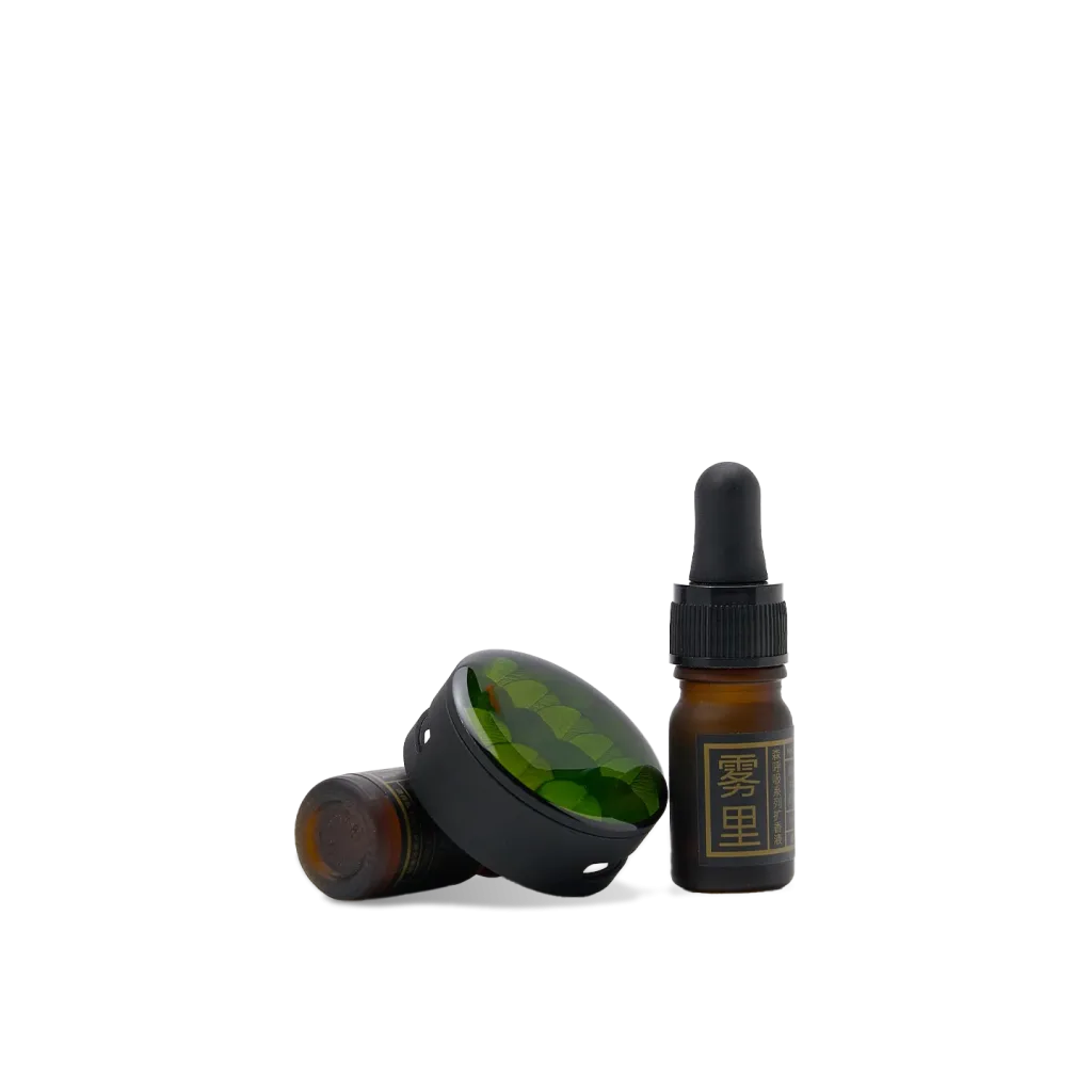 Real Plant Specimen Car Diffuser-Handcrafted with natural Boxwood leaves encased in clear resin, ensuring every piece features a unique shape and color.