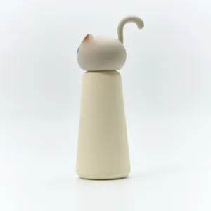Cat Insulated Water Bottle-Delightful cat insulated water bottle for warm drinks and good vibes.