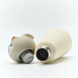 Cat Insulated Water Bottle-Delightful cat insulated water bottle for warm drinks and good vibes.