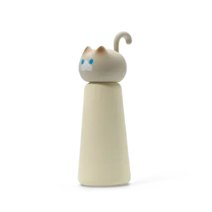 Cat Insulated Water Bottle-Delightful cat insulated water bottle for warm drinks and good vibes.