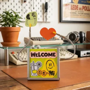Unique Desk Organizer-This versatile stand features flexible arms to hold cards, photos, or menus, making thoughtful gifts for any occasion.