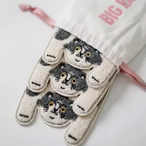 Stretching Cat Coaster-Add a touch of whimsy to your home with this unique cat coaster.