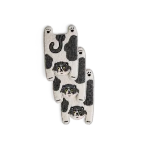 Stretching Cat Coaster-Add a touch of whimsy to your home with this unique cat coaster.