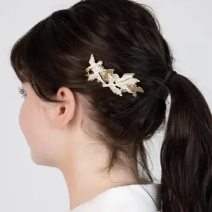 Doves Hair Clip-This elegant doves and star hair clip is a truly unique object