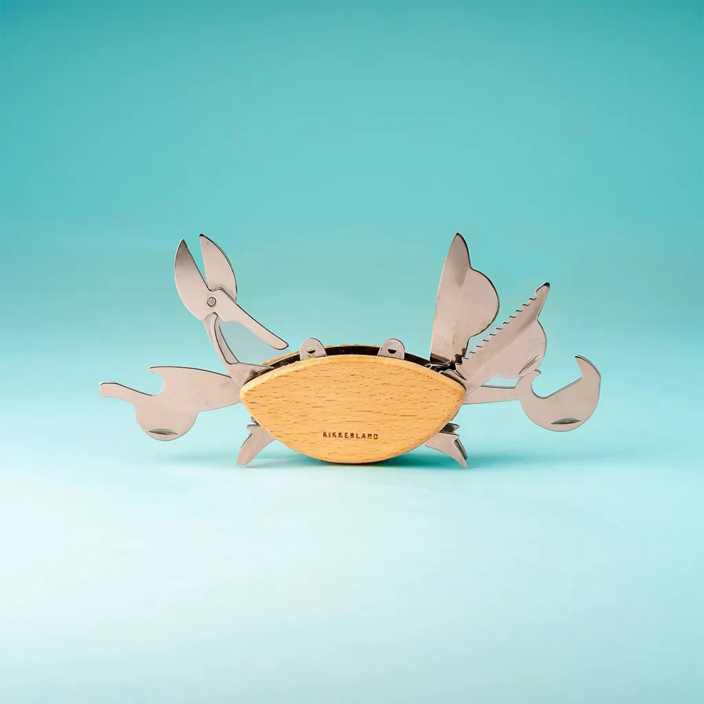 Crab Multi Tool-Find everyday convenience in this charming crab multi-tool