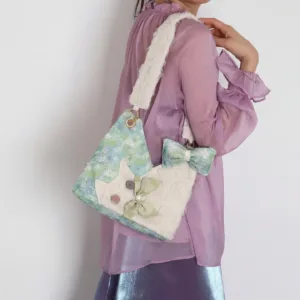 Chiffon Cat-Shaped Shoulder Bag-Unique & Thoughtful Gifts for Meaningful Moments