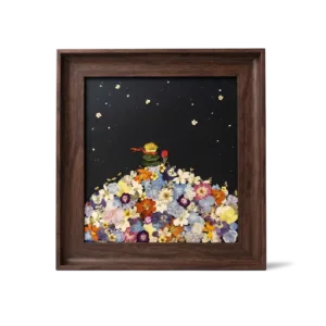 The Little Prince Dried Flower Wall Decor